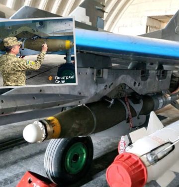 Penampakan bom JDAM-ER di MiG-29 Ukraina