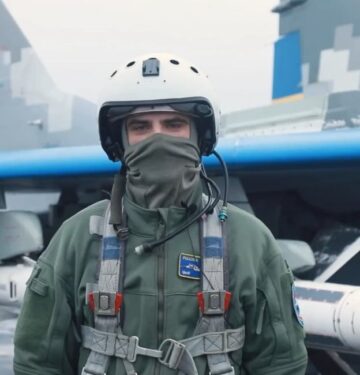 Pilot MiG-29 Ukraina