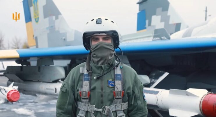Pilot MiG-29 Ukraina