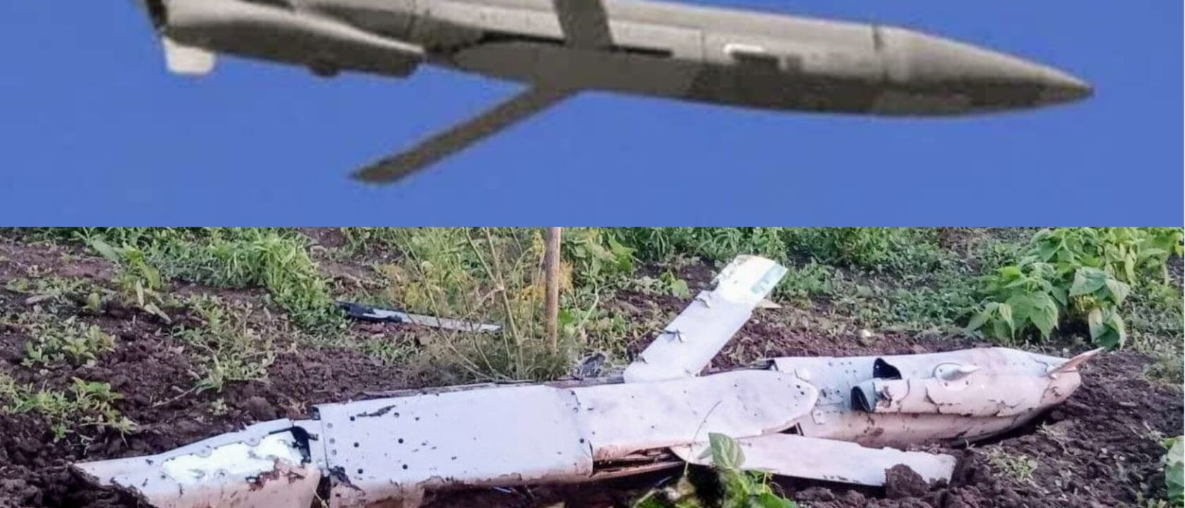 Reruntuhan rudal pengecoh ADM-160 MALD milik Ukraina_ Airspace Review