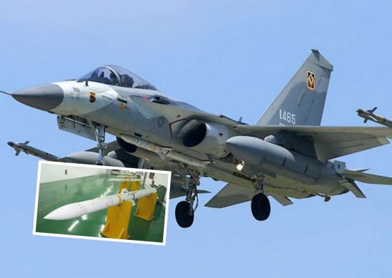 Rudal Sky Sword II dan jet tempur F-CK-1 Ching-Kuo