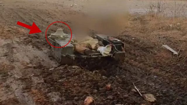 Russian UGV in Ukraine