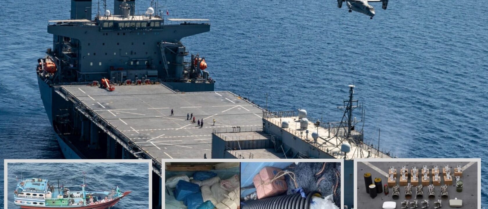 AS tenggelamkan kapal tradisional yang membawa senjata untuk Houthi_ CENTCOM_ Airspace Review