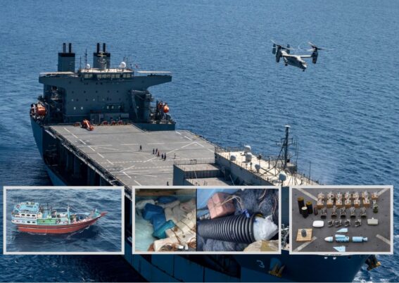 AS tenggelamkan kapal tradisional yang membawa senjata untuk Houthi_ CENTCOM_ Airspace Review