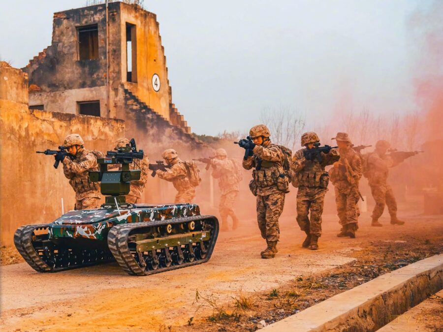 Combat UGV _PLA