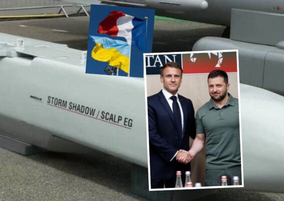 Macron dan Zelensky_Prancis kirim rudal SCALP-EG_ Airspace Review