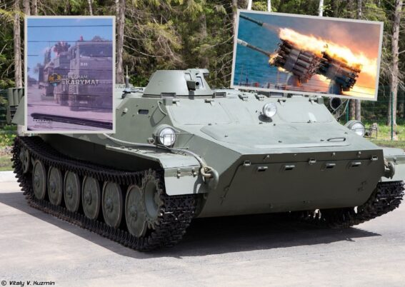 RBU-6000 dipasang pada kendaraan penarik MT-LB_ Airspace Review (1)