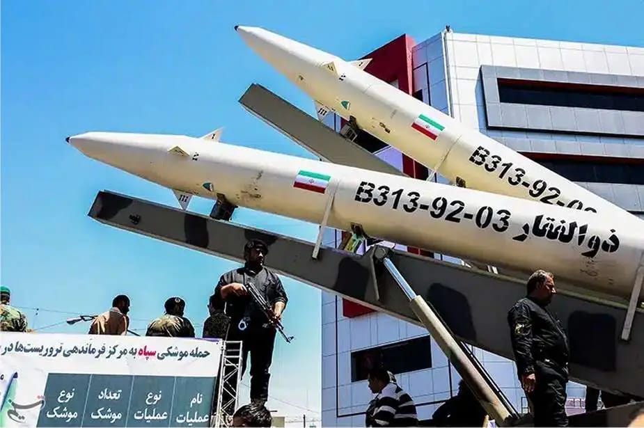 Rudal balistik Iran Zolfaghar