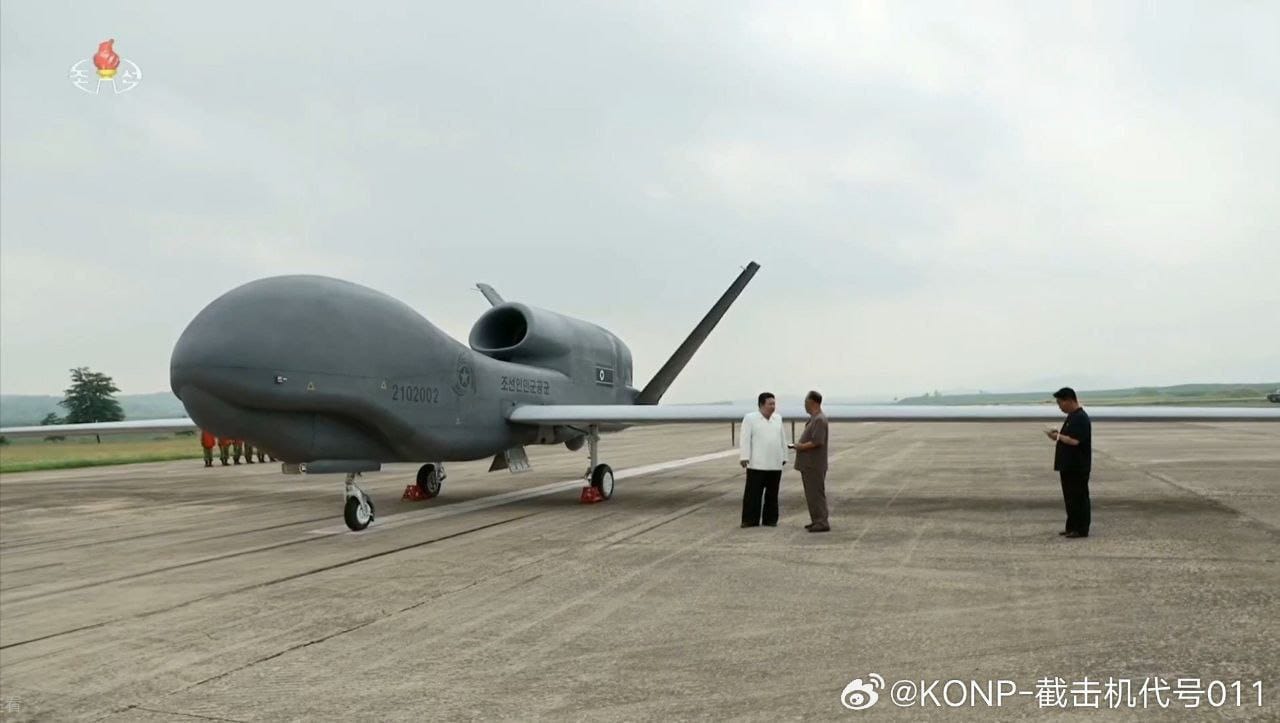 Satbyol-4 drone Korea Utara