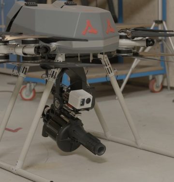 Songar drone with RDS40-MGL