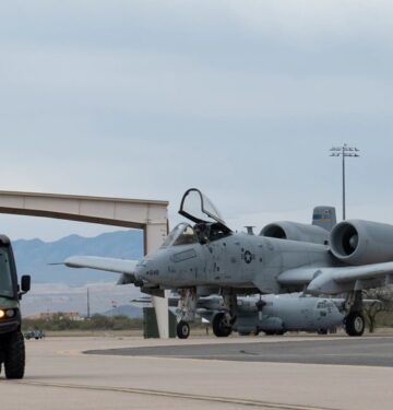 A-10C Thunderbolt di Davis-Monthan dipensiunkan_