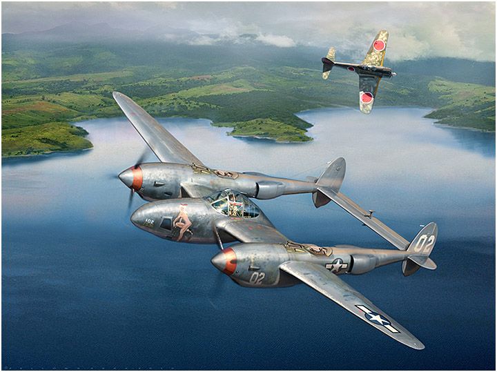 P-38 vs Zero