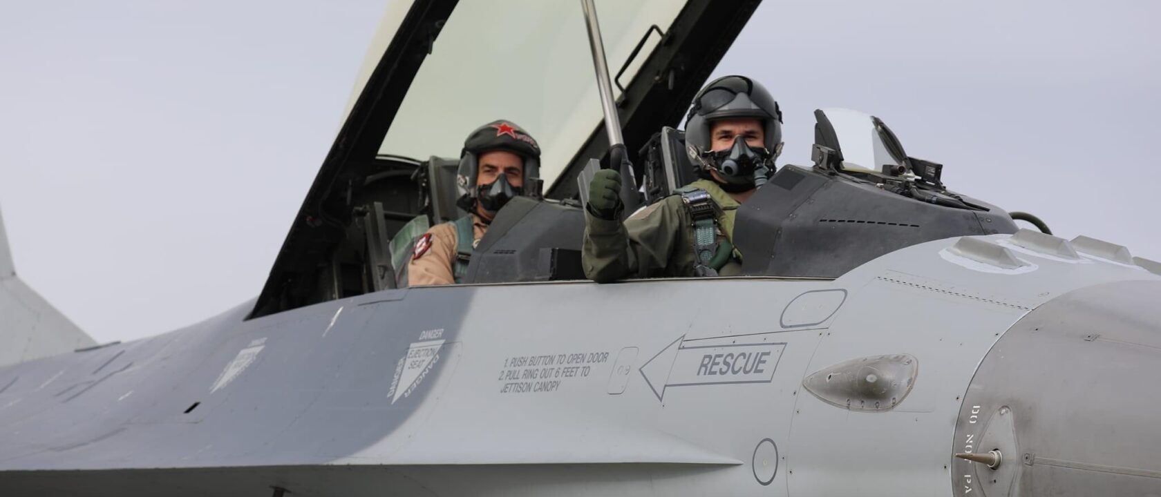 Pelatihan pilot F-16 Eropa di Rumania