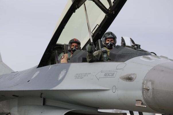 Pelatihan pilot F-16 Eropa di Rumania