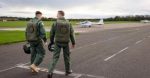 Pilot Ukraina dilatih di RAF menggunakan pesawat Grob Tutor