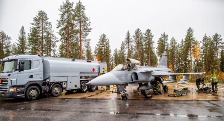Saab siap mengirimkan Gripen ke Ukraina