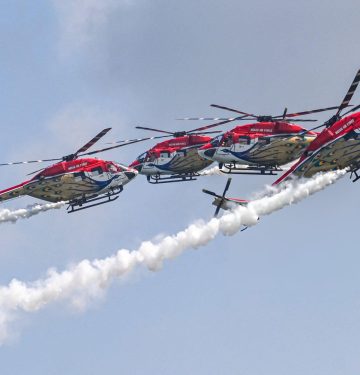 Sarang Helicopter Displae Team_