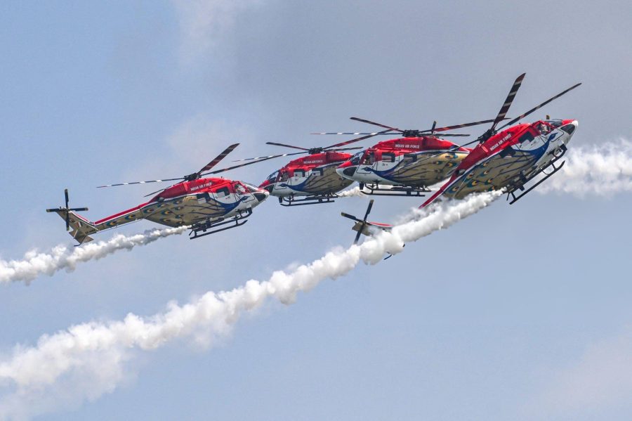 Sarang Helicopter Displae Team_