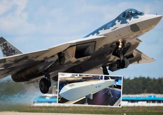 Su-57 menembakkan rudal Kh-69 di Ukraina_ Airspace Review
