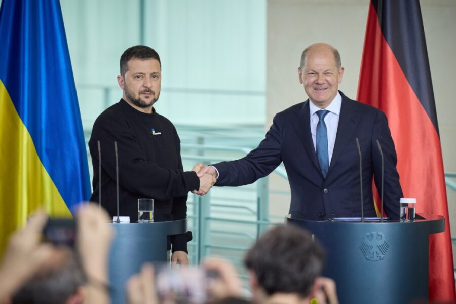 Zelensky and Scholz