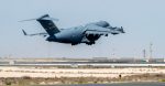 C-17 Globemaster III membawa bantuan ke Gaza
