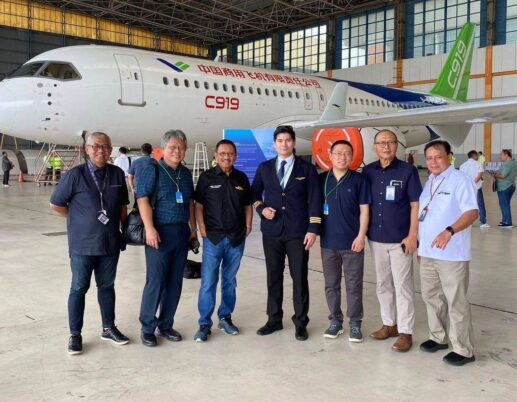 COMAC C919 di Cengkareng