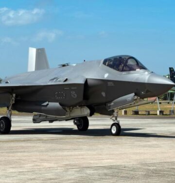 F-35 USAF mendarat pertama kali di Brunei