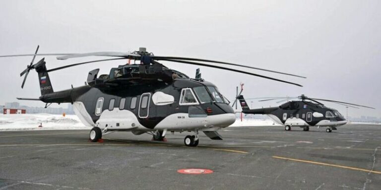 Helikpter Mi-38 Avia Kolyma di Magadan Rusia