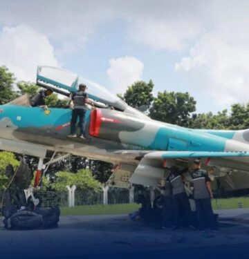 Monumen A-4 Skyhawk direlokasi ke Taman Lanud Bun Yamin_3