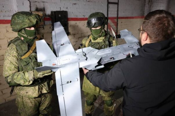 Pasukan Ukraina temukan drone kamikaze Rusia