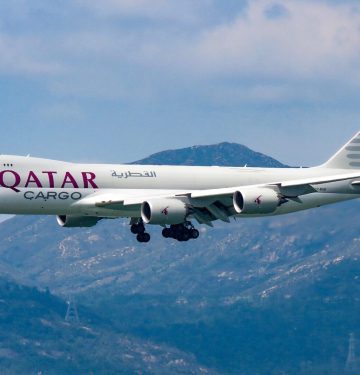 Boeing 747F Qatar Airways