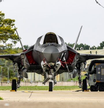 RAF F-35B tiba di RAF Marham