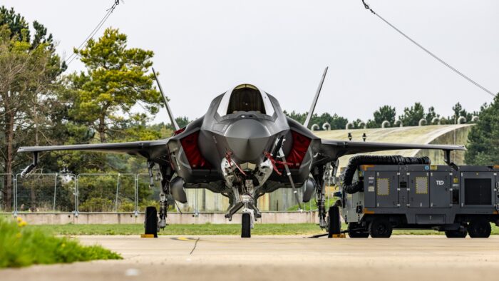 RAF F-35B tiba di RAF Marham