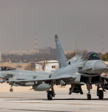 RAF Typhoons at Spears of Victory exercise in Saudi Arabia_1