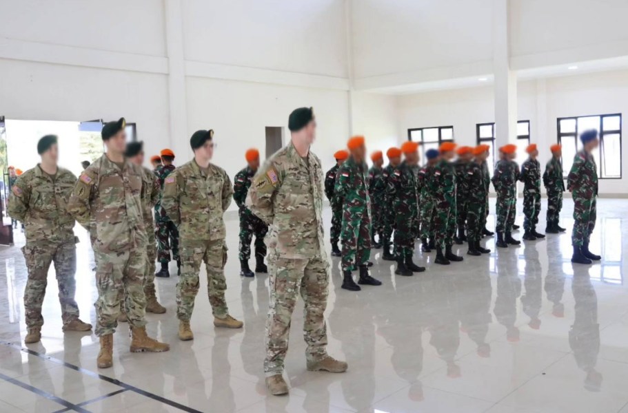 US SFOD dan Satbravo 90 melaksanakan latihan bersama