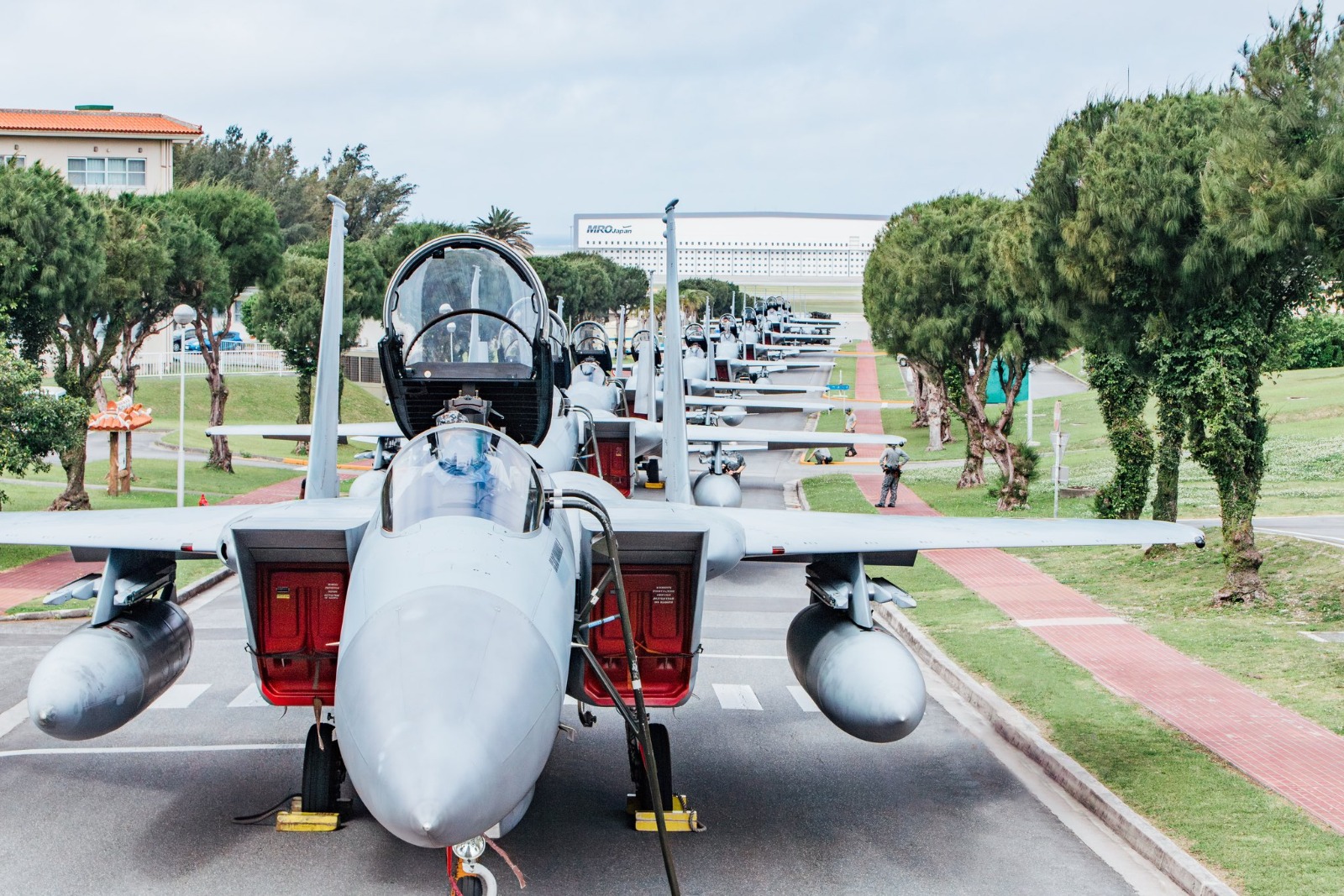 Antisipasi tsunami Jepang Ungsikan F-15J ke tempat yang lebih tinggi_3