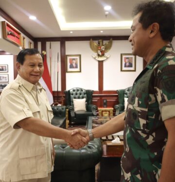 Kasau M. Tonny temui Menhan RI