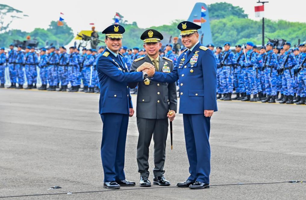 Panglima TNI pimpin sertijab Kasau dari Fadjar ke Tonny_1
