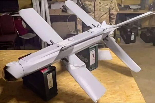 Pasukan Ukraina menangkap drone Lancet Rusia