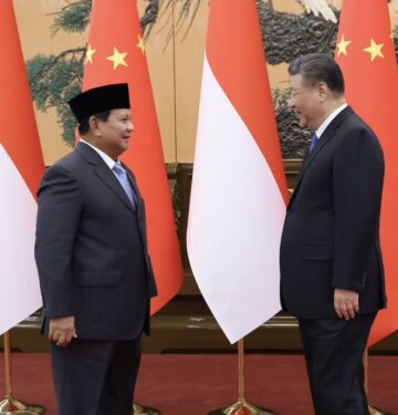 Prabowo bertemu Xi Jinping di Beijing