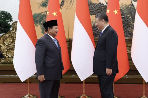 Prabowo bertemu Xi Jinping di Beijing