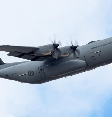 RNZAF-C-130J-30-Super-Hercules first flight