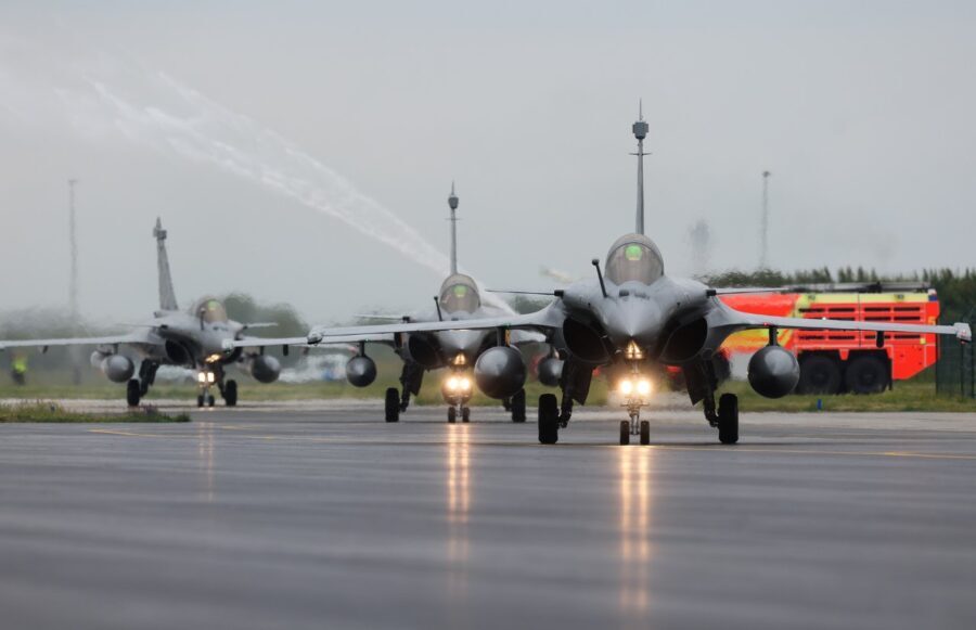Rafale Kroasia bekas pakai Angkatan Udara Prancis tiba di Kroasia