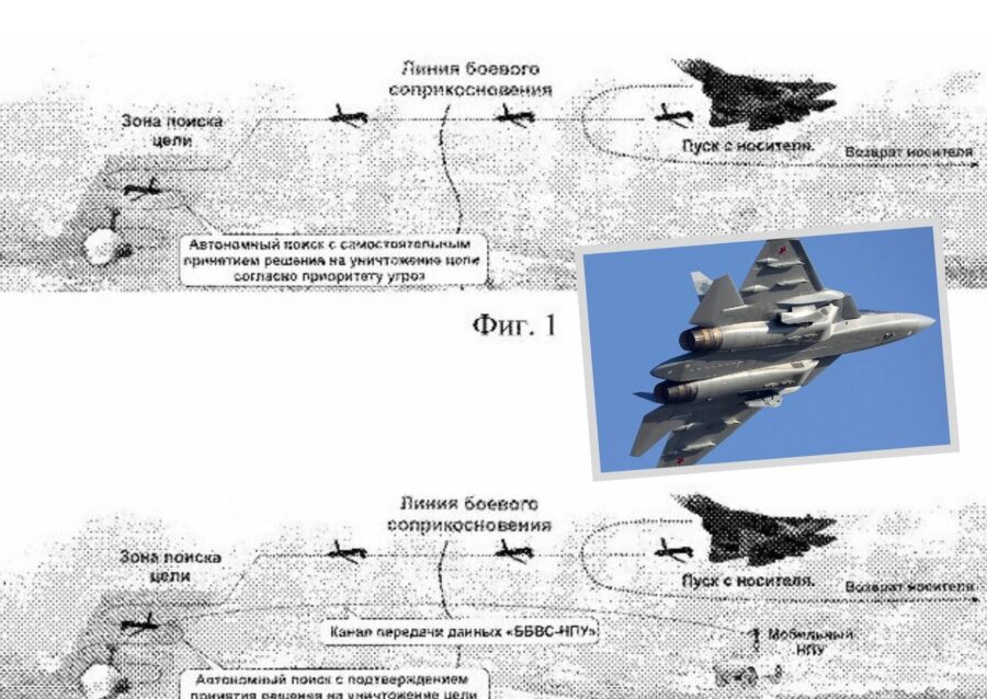 Rusia patenkan drone yang diluncurkan dari Su-57_ Airspace Review