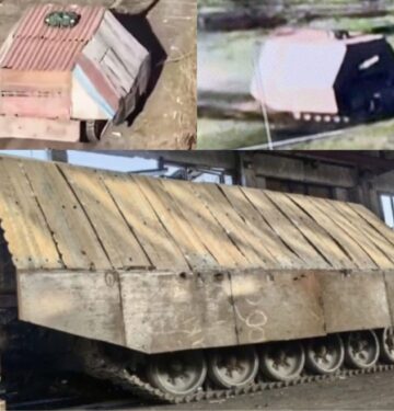 Tank kura-klura Rusia di Ukraina