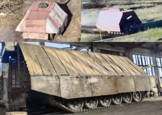 Tank kura-klura Rusia di Ukraina