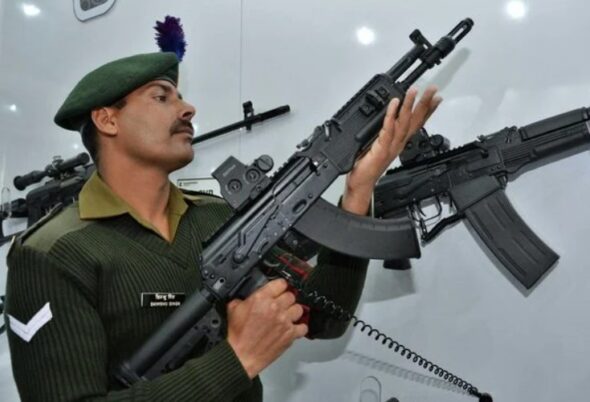 AK-203 assault rifle