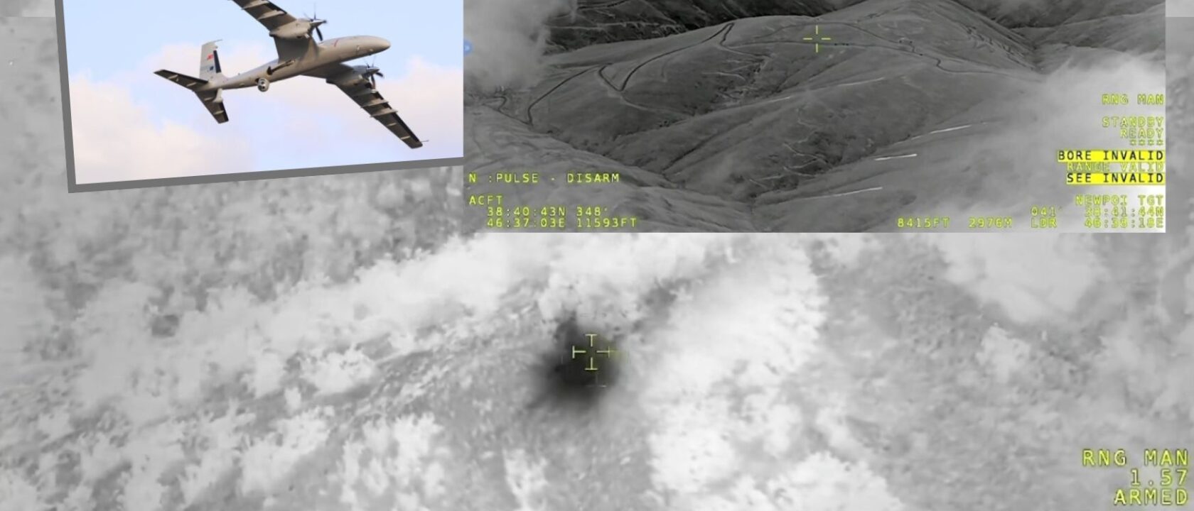 Akinci deteksi sumber panas dari puing-puing helikopter Bell 212 Iran yang jatuh_ Airspace Review