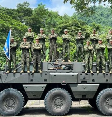 Angkatan Darat Ekuador gunakan Mbombe 6