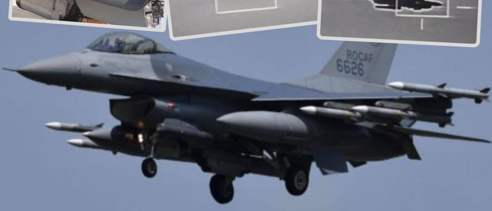 ROCAF F-16 Sniper Pod_ J-16D_H-6 _ Airspace Review